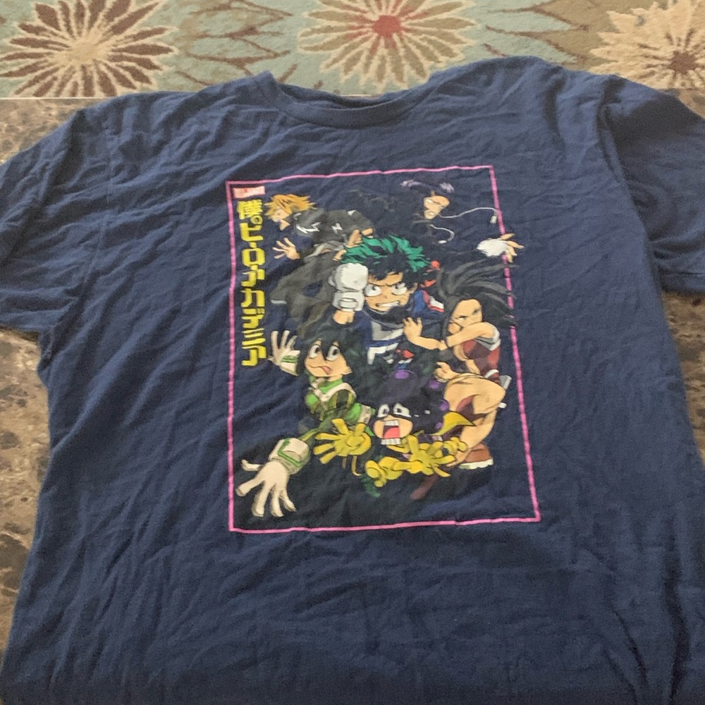 My Hero Academia T-shirt Men's Large anime funimation